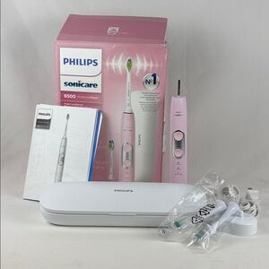 Philips Sonicare ProtectiveClean 6500 Rechargeable Electric Toothbrush - Pink